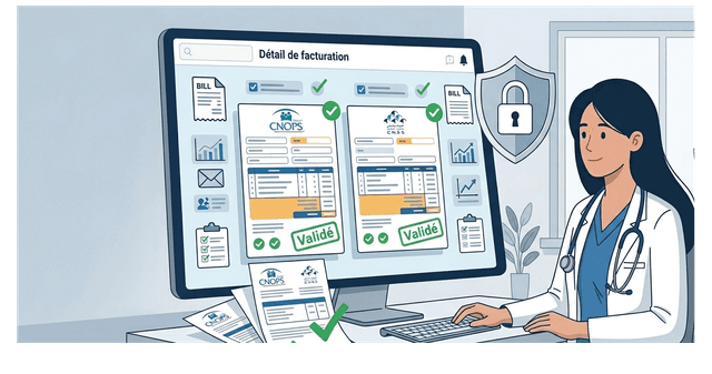 Facturation CNOPS et CNSS pour médecin : guide pratique complet 2025